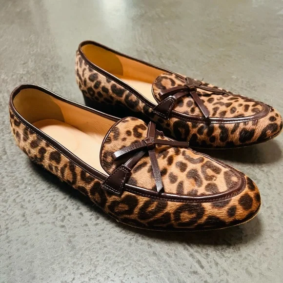 Collection Academy Loafers in Calf Hair Leopard